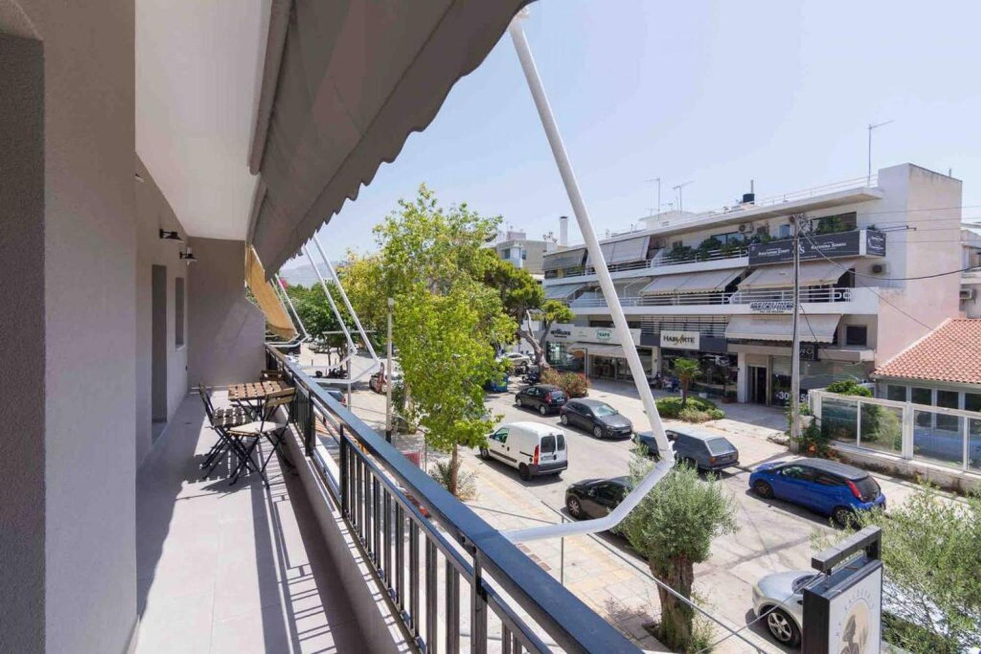 Blue Pearl At Glufada Sea Side Apartment Athens Luaran gambar