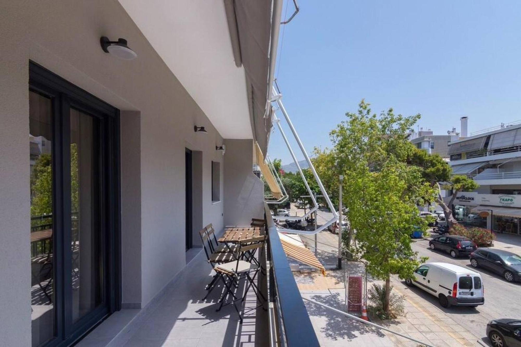 Blue Pearl At Glufada Sea Side Apartment Athens Luaran gambar